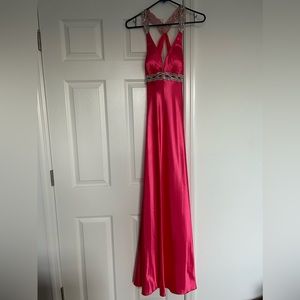 Pink Prom Dress. Faviana.
